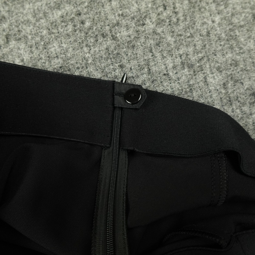 Lafayette 148 New York Pants Womens 10 Black Gramercy Acclaimed Stretch Straight - Picture 4 of 9